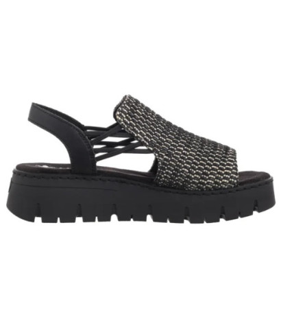 Rieker Czarne V1051-00 Black (RI265-a) shoes