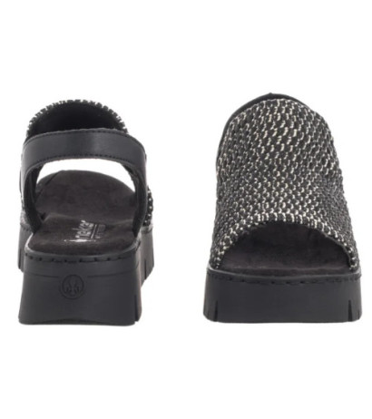 Rieker Czarne V1051-00 Black (RI265-a) shoes
