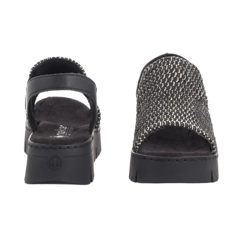 Rieker Czarne V1051-00 Black (RI265-a) shoes
