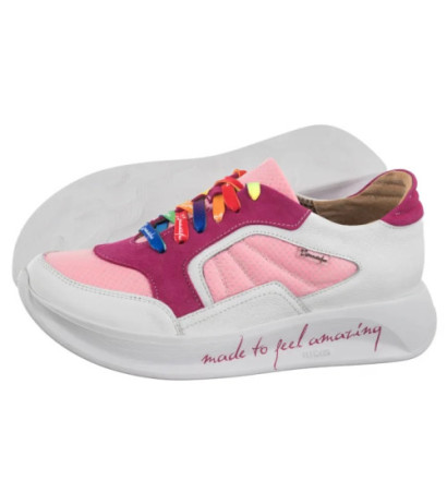 Maciejka Różowe+Białe 06873-15/00-3 (MA1341-b) shoes