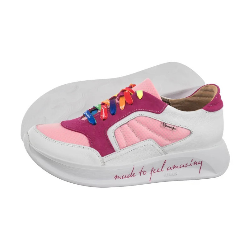 Maciejka Różowe+Białe 06873-15/00-3 (MA1341-b) shoes