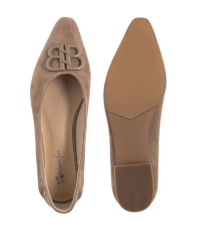 Maciejka Beżowe K6806-41/00-1 (MA1345-a) ballerinas