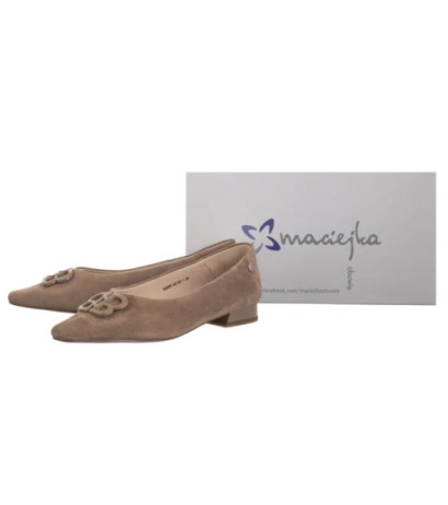 Maciejka Beżowe K6806-41/00-1 (MA1345-a) ballerinas