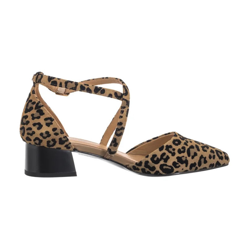 Maciejka Beżowe w Panterkę K6807-43/00-1 (MA1350-a) shoes