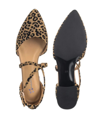 Maciejka Beżowe w Panterkę K6807-43/00-1 (MA1350-a) shoes
