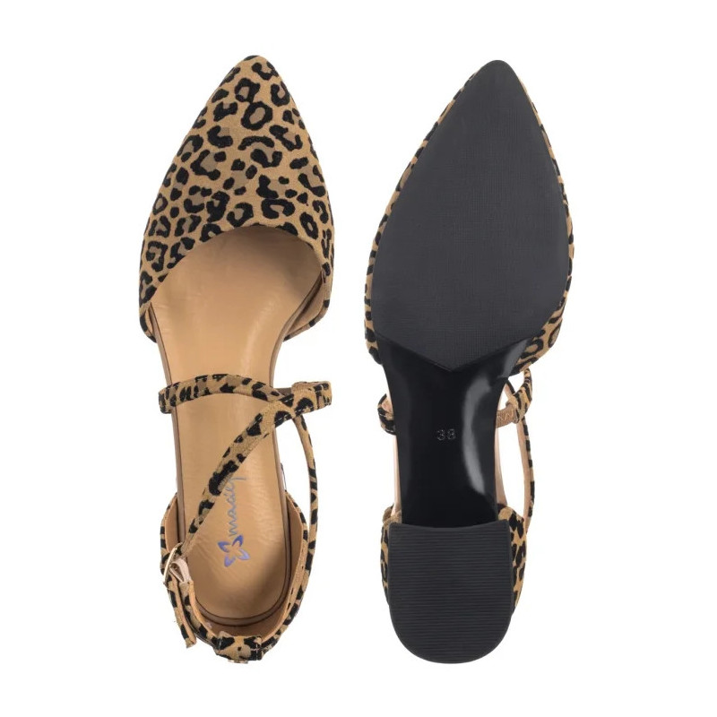 Maciejka Beżowe w Panterkę K6807-43/00-1 (MA1350-a) shoes