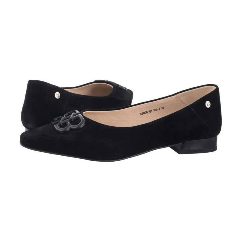 Maciejka Czarne K6806-01/00-1 (MA1345-b) ballerinas