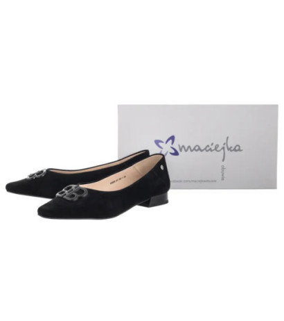 Maciejka Czarne K6806-01/00-1 (MA1345-b) ballerinas