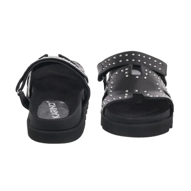 Karino Czarne 5557/076-P (KN22-a) Women's Shoes/Flip Flops