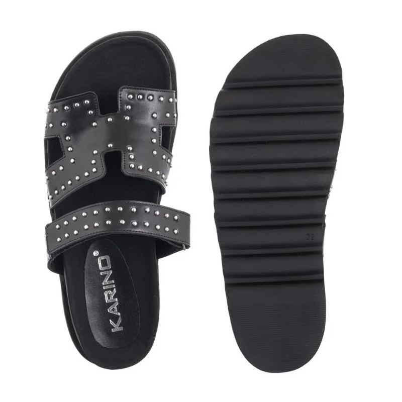 Karino Czarne 5557/076-P (KN22-a) Women's Shoes/Flip Flops