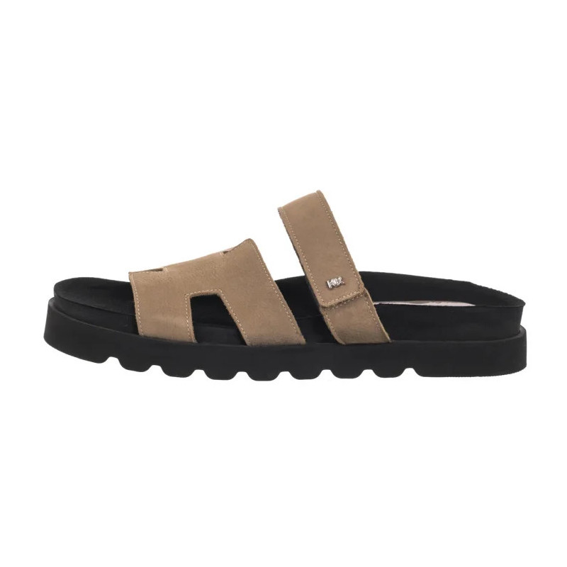 Karino Beżowe 5088/022-P (KN23-a) Women's Shoes/Flip Flops