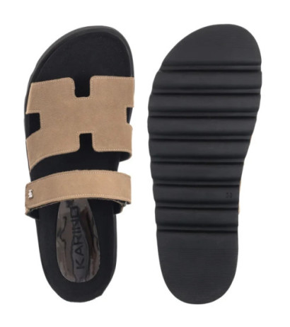 Karino Beżowe 5088/022-P (KN23-a) Women's Shoes/Flip Flops