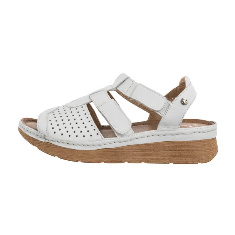 Maciejka Białe L6847-11/00-1 (MA1352-a) sandals