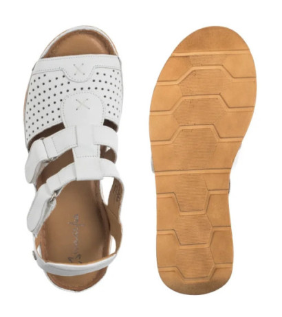 Maciejka Białe L6847-11/00-1 (MA1352-a) sandals