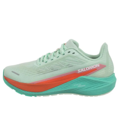 Salomon Aero Blaze 2 W Bay/Cherry Tomato/Electric Green 476840 (SO2-a) running Shoes