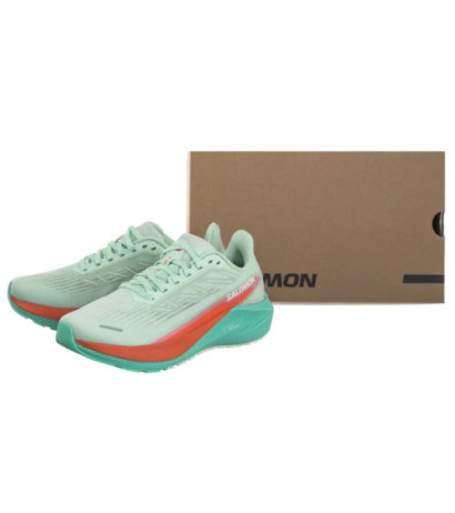 Salomon Aero Blaze 2 W Bay/Cherry Tomato/Electric Green 476840 (SO2-a) running Shoes