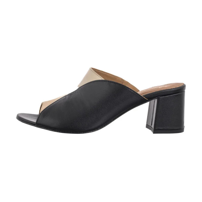 Maciejka Złote/Czarne 06943-22/00-1 (MA1353-a) shoes