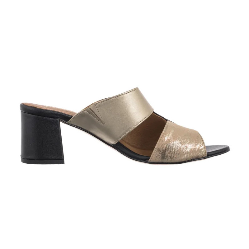 Maciejka Złote/Czarne 06943-22/00-1 (MA1353-a) shoes