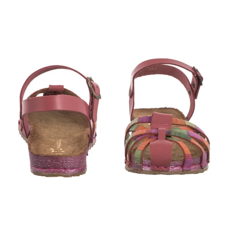 Maciejka Różowe/Multikolor 03074-39/00-0 (MA1354-a) sandals