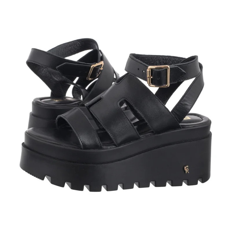 Carinii Czarne B9423-E50-000-000-G06 (CI812-a) shoes