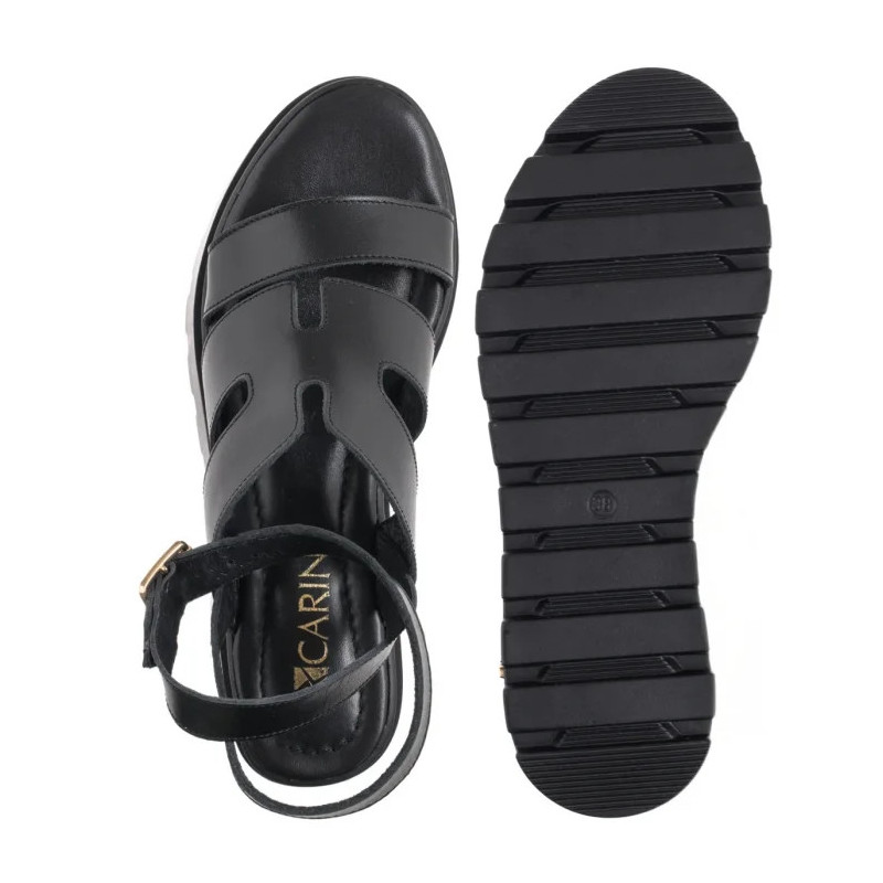 Carinii Czarne B9423-E50-000-000-G06 (CI812-a) shoes