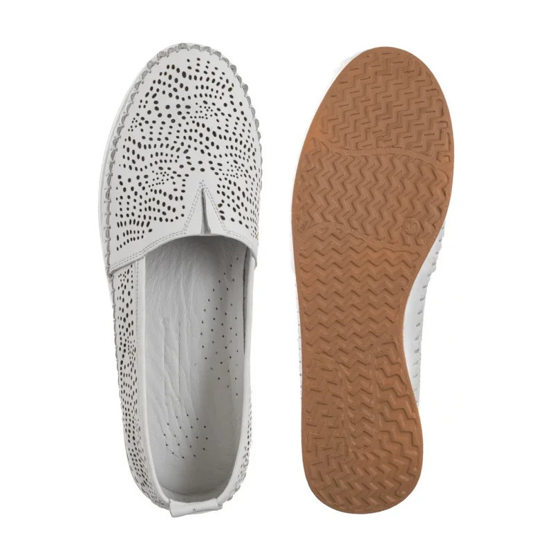 Venezia Białe N019LEWHOBM125 (VE842-a) shoes