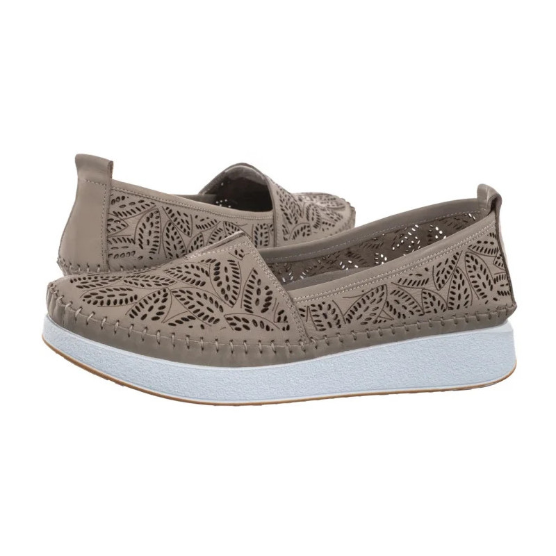 Venezia Beżowe N020LETAOBM1250380 (VE843-a) shoes