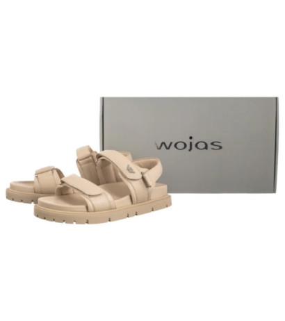 Wojas Beżowe 76167-54 (WO281-b) sandals