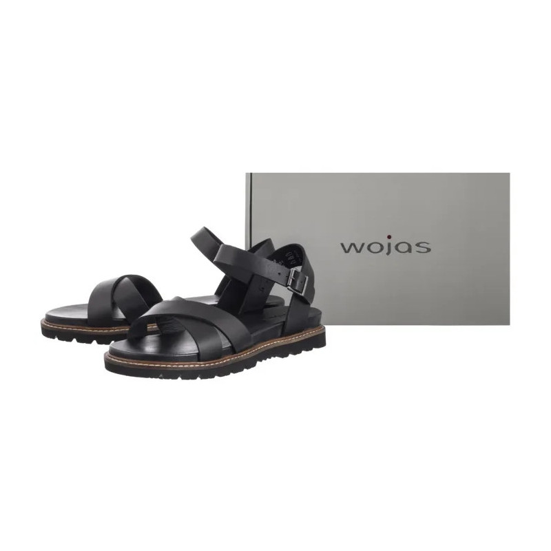 Wojas Czarne 76196-51 (WO283-a) sandals