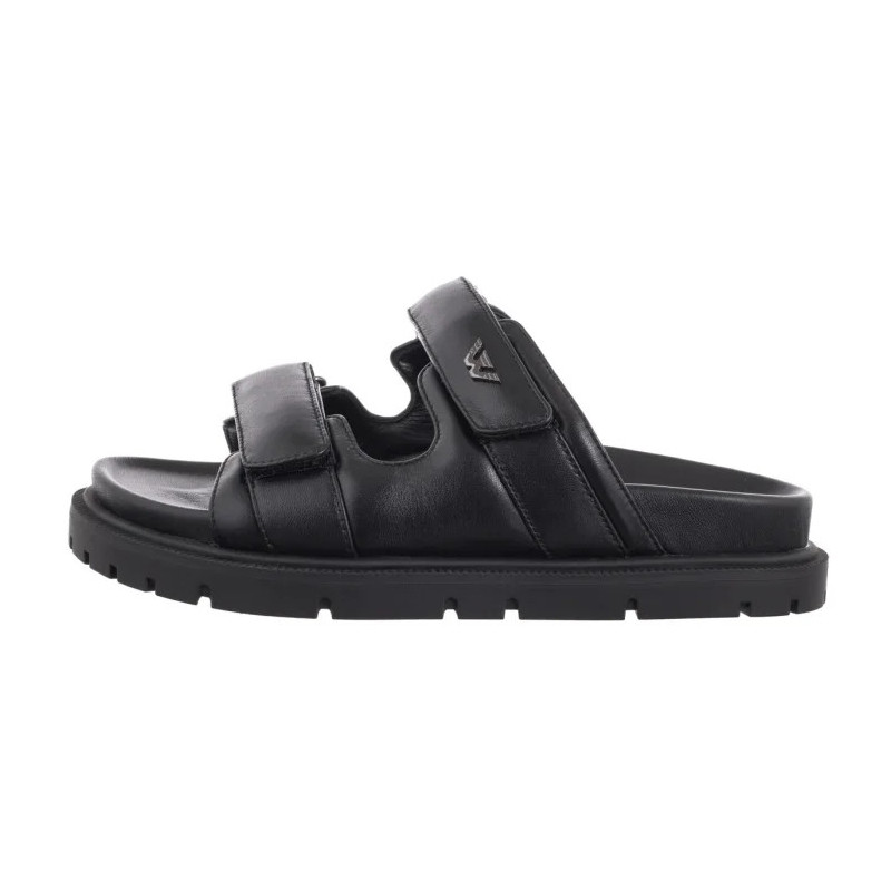 Wojas Czarne 74136-51 (WO284-a) Women's Shoes/Flip Flops