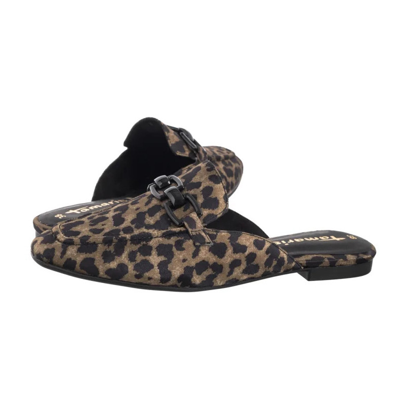 Tamaris Brązowe 1-27303-44 360 Leopard (TM547-a) Women's Shoes/Flip Flops