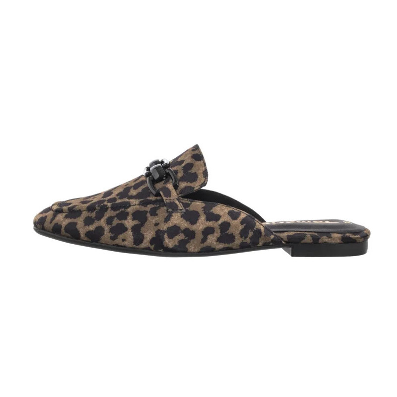 Tamaris Brązowe 1-27303-44 360 Leopard (TM547-a) Women's Shoes/Flip Flops