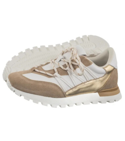 Artiker Białe/Złote 56C1738 (AR162-a) shoes