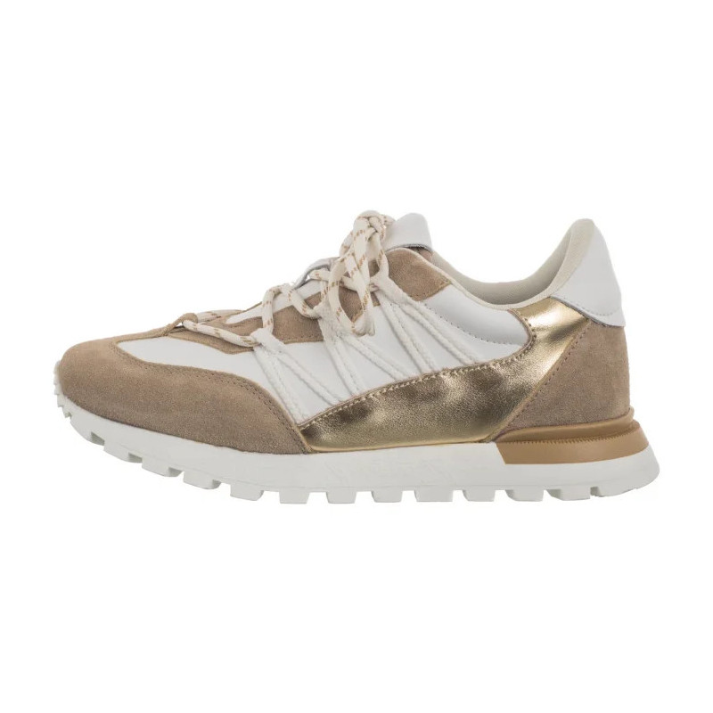 Artiker Białe/Złote 56C1738 (AR162-a) shoes