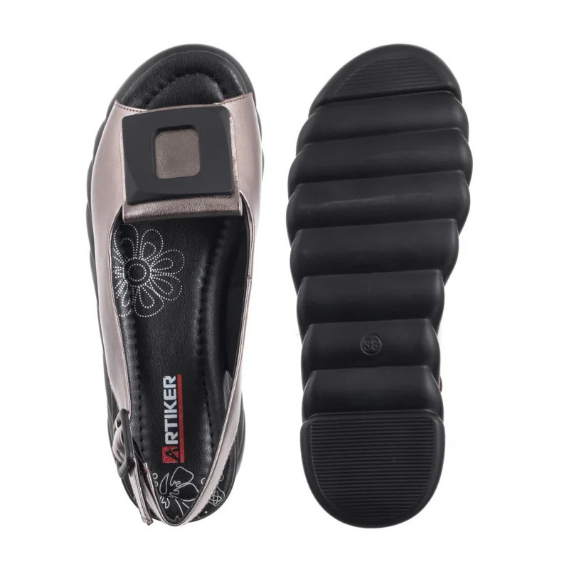 Artiker Srebrne 56C2158  (AR163-a) shoes