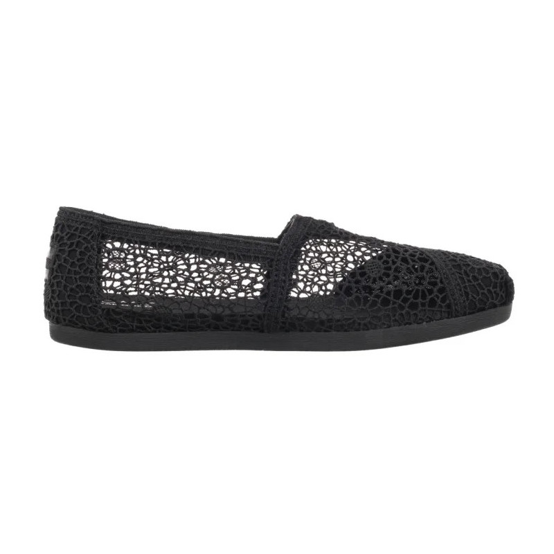 Toms Alpargata Black Moroccan Crochet 10016254 (TS47-a) shoes