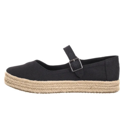 Toms Carolina Mary Jane Black Heavy Canvas 10021878 (TS51-a) shoes