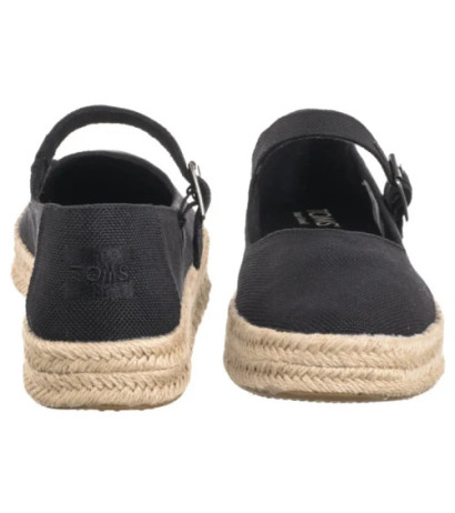 Toms Carolina Mary Jane Black Heavy Canvas 10021878 (TS51-a) shoes