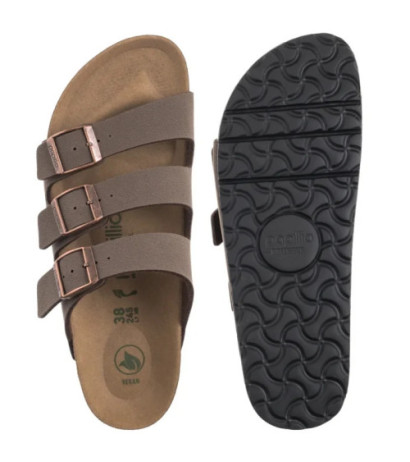 Papillio Florida III Pap Flex Platform Vegan Mocca 1029741 (PP20-b) Women's Shoes/Flip Flops