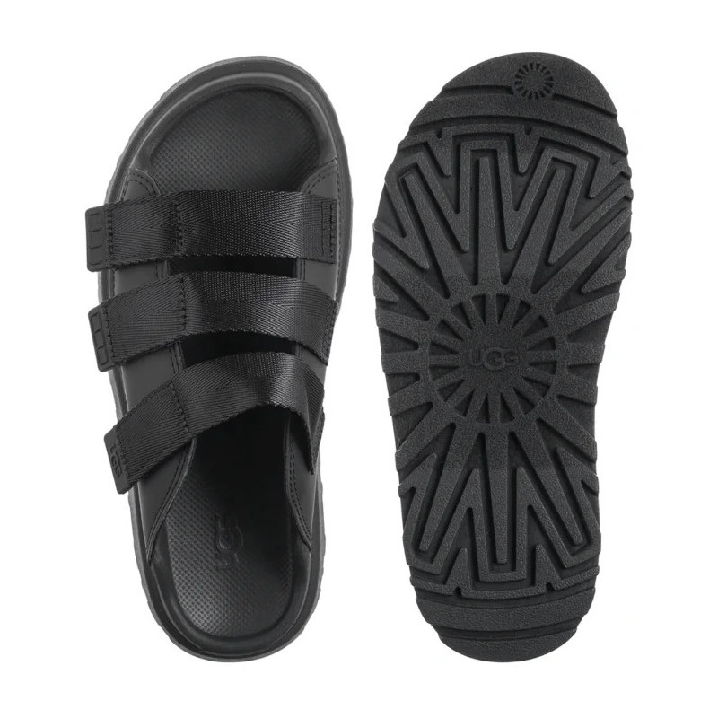 UGG W Goldenglow Slide 1167430 BLK (UA154-b) Women's Shoes/Flip Flops