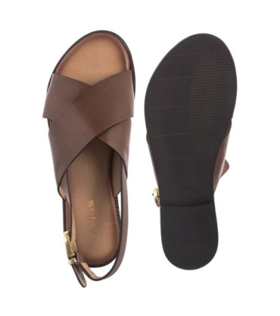 Wojas Brązowe 76071-52 (WO291-b) sandals