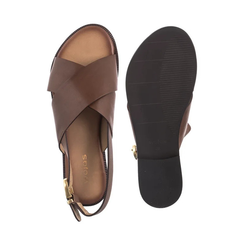 Wojas Brązowe 76071-52 (WO291-b) sandals