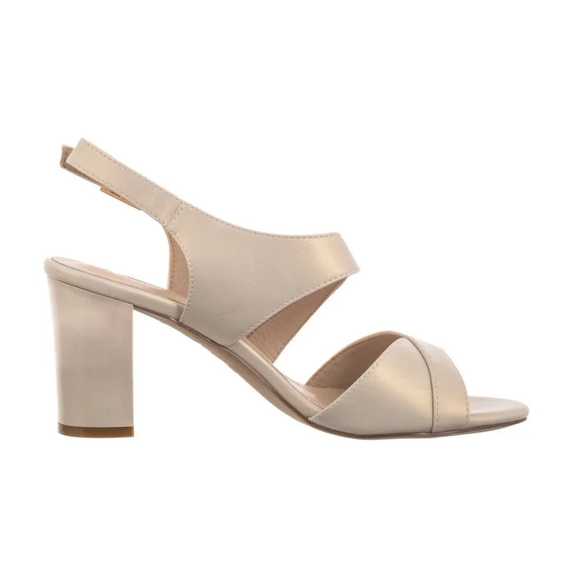 Sergio Leone Beżowe SK 866 (SL571-a) shoes