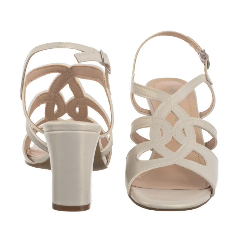 Sergio Leone Perłowe SK 884 (SL572-a) shoes