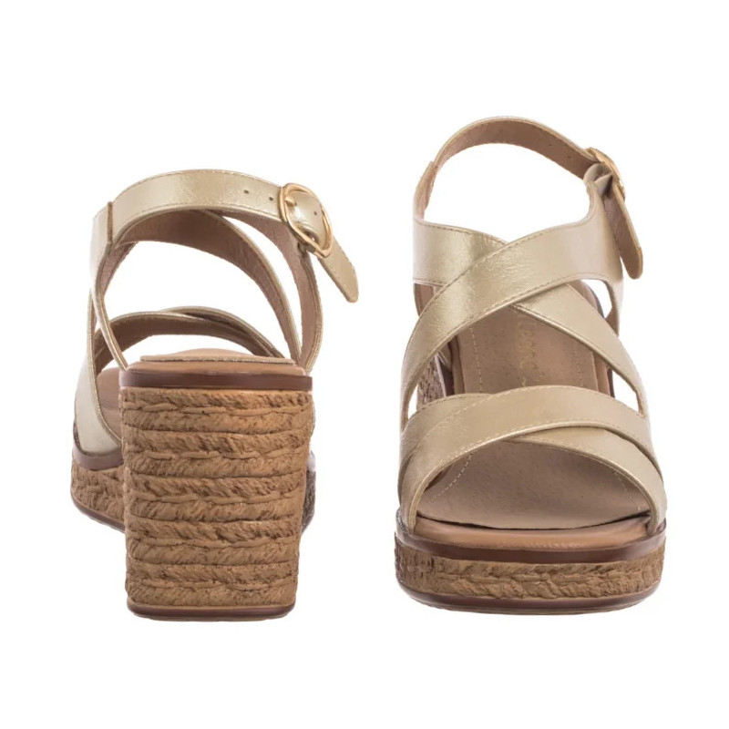 Sergio Leone Złote SK 223 (SL573-a) shoes