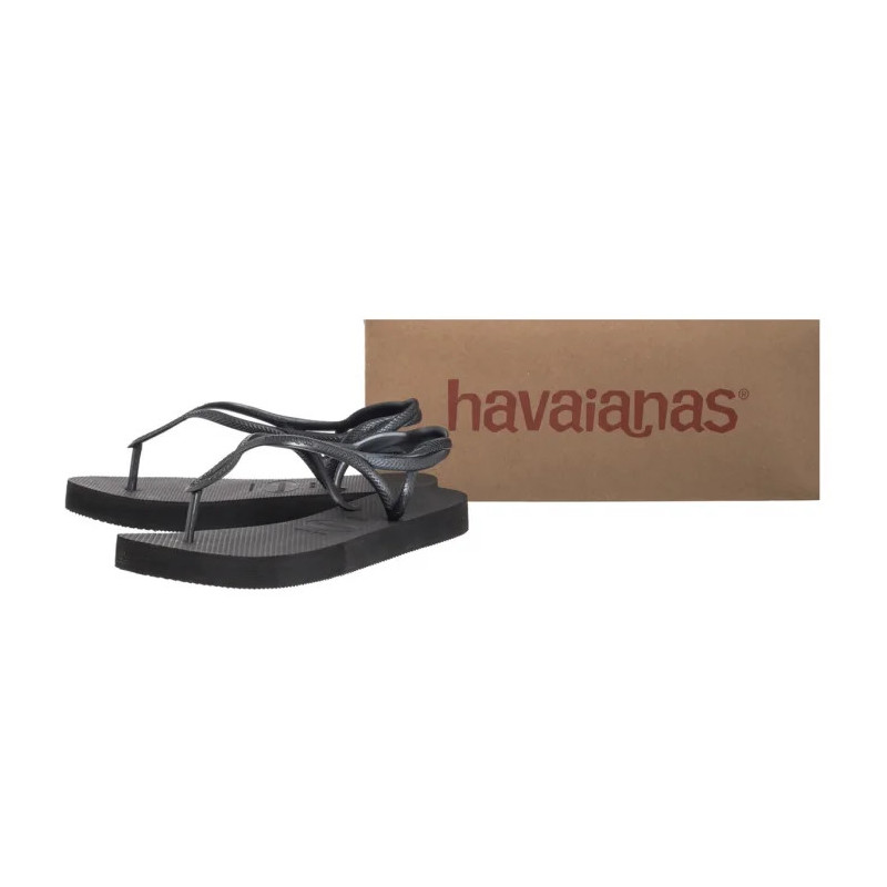 Havaianas Luna Flatform FC Black 4148600-0090 (HI36-a) flip flops
