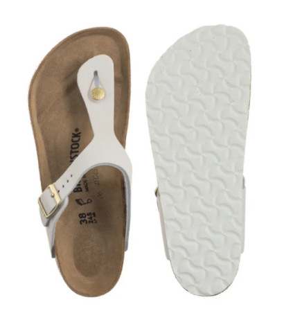 Birkenstock Gizeh BS Antique White 1029387 (BK307-a) flip flops