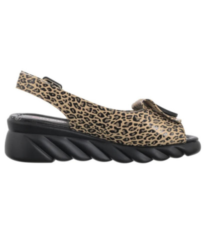 Artiker Beżowe w Panterkę 56C2186 (AR165-a) shoes