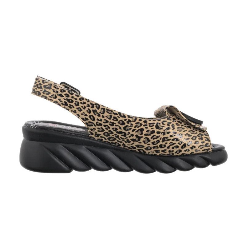 Artiker Beżowe w Panterkę 56C2186 (AR165-a) shoes