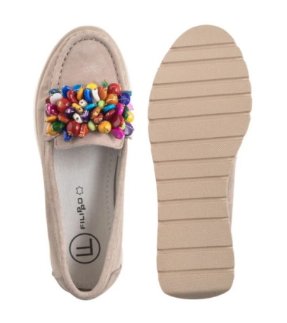 Filippo Beżowe DP6828/25 BE (FO163-a) shoes